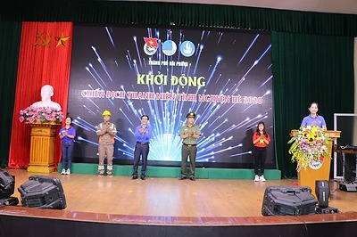 Khởi động Chiến dịch Thanh niên tình nguyện hè năm 2020